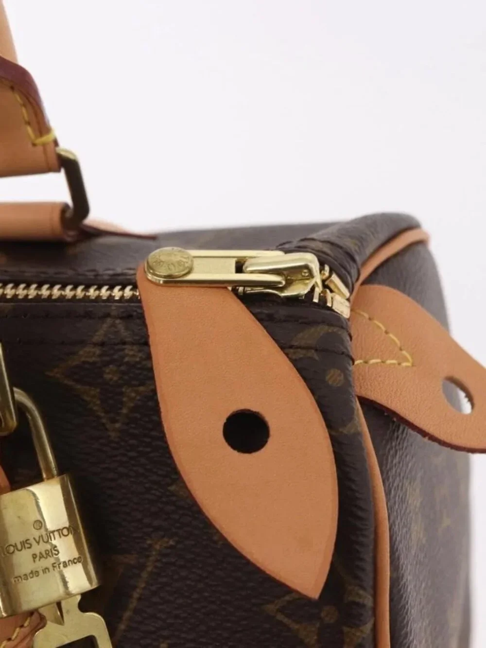LOUIS VUITTON Monogram Speedy 25 Hand Bag M41528 LV Auth 187968SAV